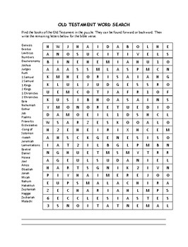 old testament word search puzzle by interactive printables tpt