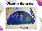 OLIVER IN THE SPACE / Interactive book for kids / Environm