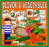OLIVER'S VEGETABLES STORY RESOURCES EYFS KS1 ENGLISH FOOD 