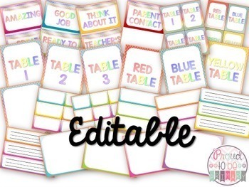 Classroom Decor Bundle OMBRE by Proud to be Primary | TpT