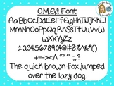 OMG! Font {True Type Font for personal and commercial use}