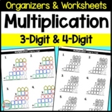 Multiplying 3-Digits and 4-Digit Multiplication Practice W