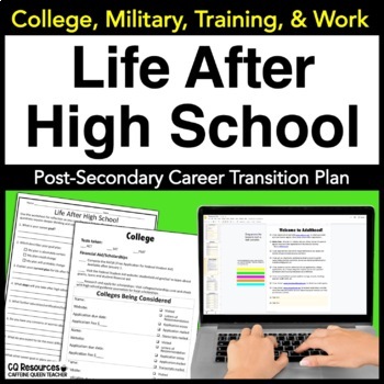 Preview of Graduation Transition Plan for High School Career Exploration and Readiness
