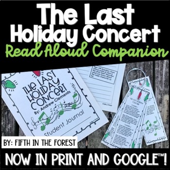 Preview of The Last Holiday Concert Read Aloud Companion for Distance Learning