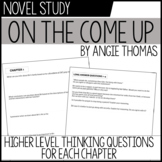 On the Come Up Novel Study