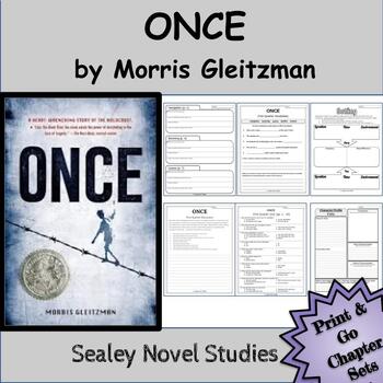 Preview of ONCE by Morris Gleitzman Novel Study