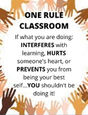 ONE CLASSROOM RULE - INCLUSION