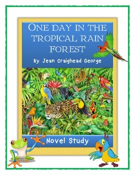 Preview of ONE DAY IN THE TROPICAL RAIN FOREST George - Comprehension (Answer Key Included)