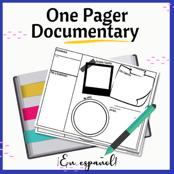 Preview of ONE PAGER Documentary| En ESPAÑOL| Para cualquier Documental