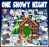 ONE SNOWY NIGHT STORY RESOURCES EYFS KS1 PERCY PARK KEEPER