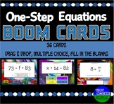 One Step Equations Boom Cards