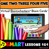 ONE TWO THREE FOUR FIVE Virtual BOOMWHACKERS® Boom Cards™ 