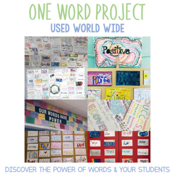 Preview of ONE WORD PROJECT: A Word of the Week, Month, or Year and HOW to Live Up to It