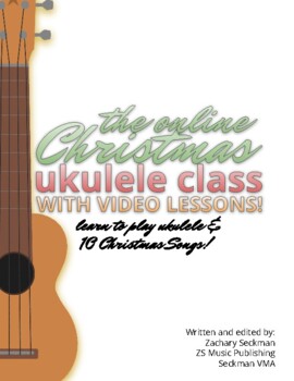 Preview of ONLINE Christmas Ukulele Course (Single-Use License)