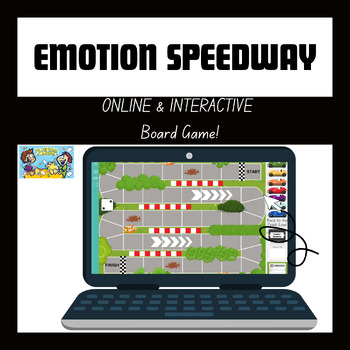 Preview of ONLINE Emotion Speedway (Great for Telehealth!)