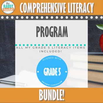 Preview of Comprehensive Literacy - GRADE 5 BUNDLE - New Ontario Language Curriculum 2023