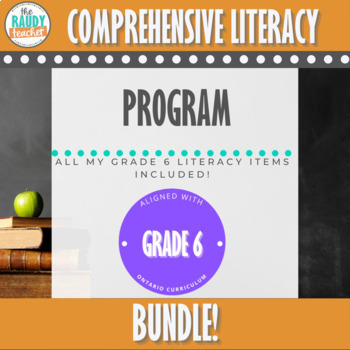 Preview of Comprehensive Literacy - Grade 6 Bundle - New Ontario Language Curriculum 2023