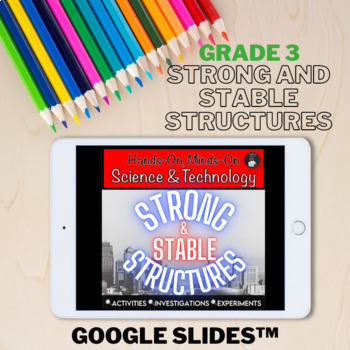 Preview of GRADE 3 STRONG AND STABLE STRUCTURES - DIGITAL - 2022 ONTARIO SCIENCE