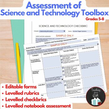 Preview of GRADES 5-8 ONTARIO SCIENCE | THE ASSESSMENT TOOLBOX