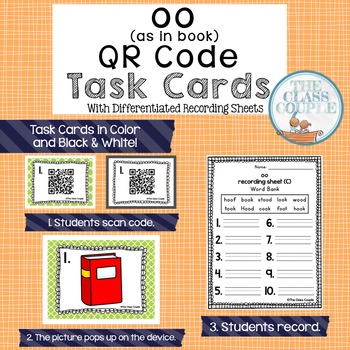 Preview of OO QR Code Task Cards