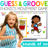 OO Sound Movement Game | Guess and Groove Phonics Activity