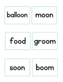 OO Sounds - Word Cards - Phonics
