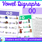 OO Sound Worksheets Phonics Practice incl. OO Sound Phonic