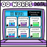 OO Words Google Classroom Interactive Slides l Digital Lea