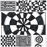 OP-art Black and white