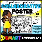 OPEN HEARTS OPEN HANDS Collaborative Poster Project for Co