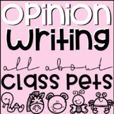 OPINION WRITING: Class Pets | BACK TO SCHOOL | PowerPoint | CRAFT