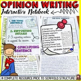 OPINION WRITING: INTERACTIVE NOTEBOOK