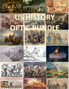 Preview of OPTIC Bundle: US History (Early 17th century-1877)