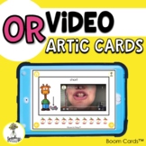 OR Video Articulation Cards - Vocalic R Sound Speech Thera
