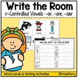 OR Write the Room & Writing Center Activities | R Controll