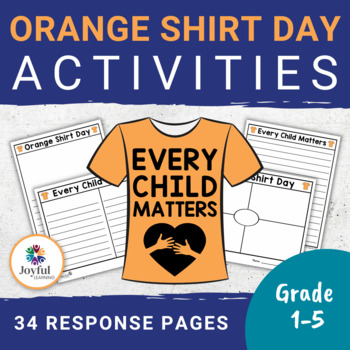 Preview of ORANGE SHIRT DAY | Response Pages for Any Writing Prompt
