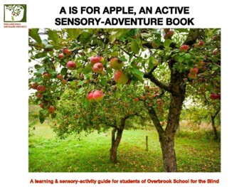 Preview of ORCHARD LESSON BOOK: Apple Sensory Lesson Book K-5, Special Needs
