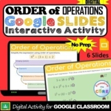 ORDER OF OPERATIONS | Interactive Activity | Google Slides