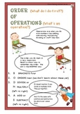 ORDER OF OPERATIONS POSTER Australian Curriculum