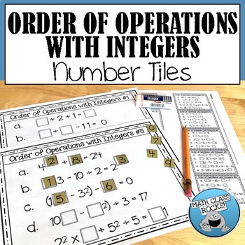 Preview of ORDER OF OPERATIONS