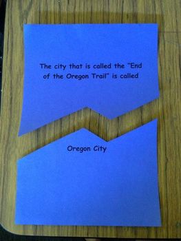 Preview of OREGON TRAIL 4th Grade End of Unit: Jigsaw activity, Bingo, Assessment