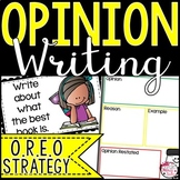 OREO Opinion Writing : Activities, Graphic Organizers, and