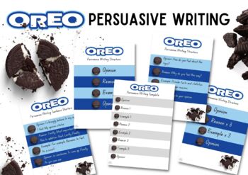 Preview of OREO Persuasive Writing