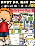 ORGANIZE Ketchup, Pickles, Must Do, May Do Posters (Ready 