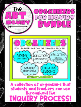 Preview of ORGANIZERS FOR INQUIRY BUNDLE | Graphic Organizers for Inquiry