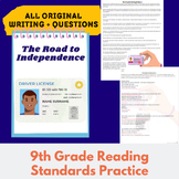 ORIGINAL SHORT STORY 9th Grade Reading Standards- ROAD TO 