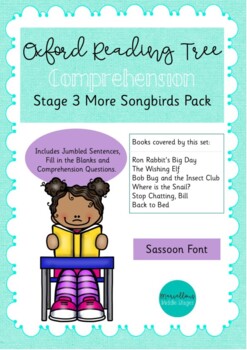 ORT - Oxford Reading Tree Stage 3 More Songbirds Comprehension Pack