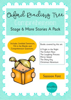 ORT - Oxford Reading Tree Stage 6 More Stories A Comprehension Pack