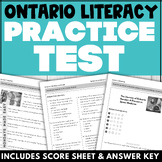OSSLT Practice Test - Ontario Literacy Test Prep - Multipl