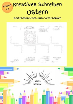 Preview of OSTERN - Stationenlernen - Gedichte - kreatives Schreiben